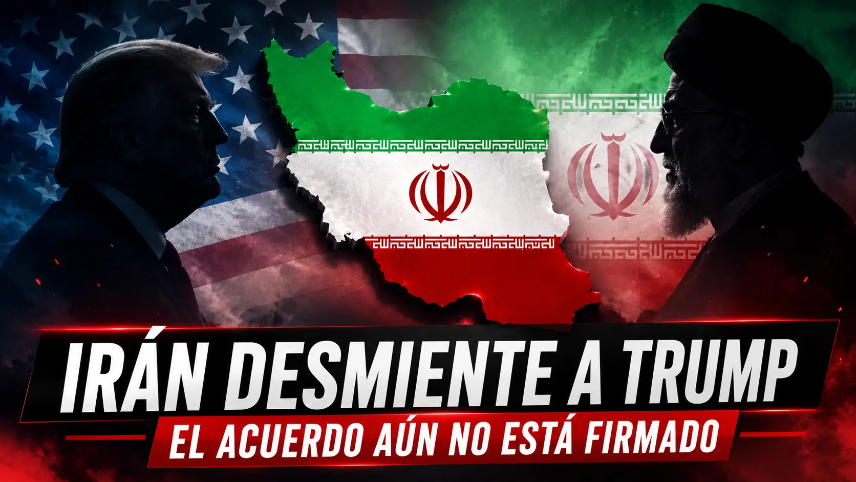 Irán desmiente a Trump sobre la firma de un acuerdo con Estados Unidos