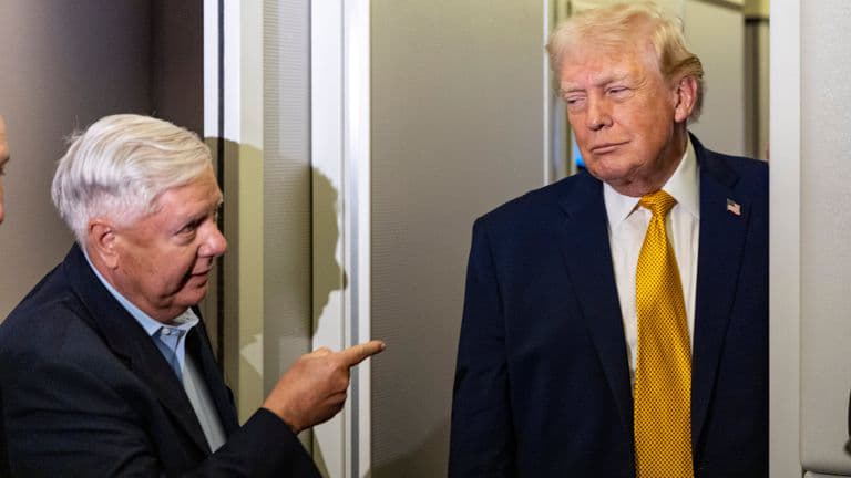 Donald Trump reacciona ante la muerte del senador Lindsey Graham en declaraciones públicas