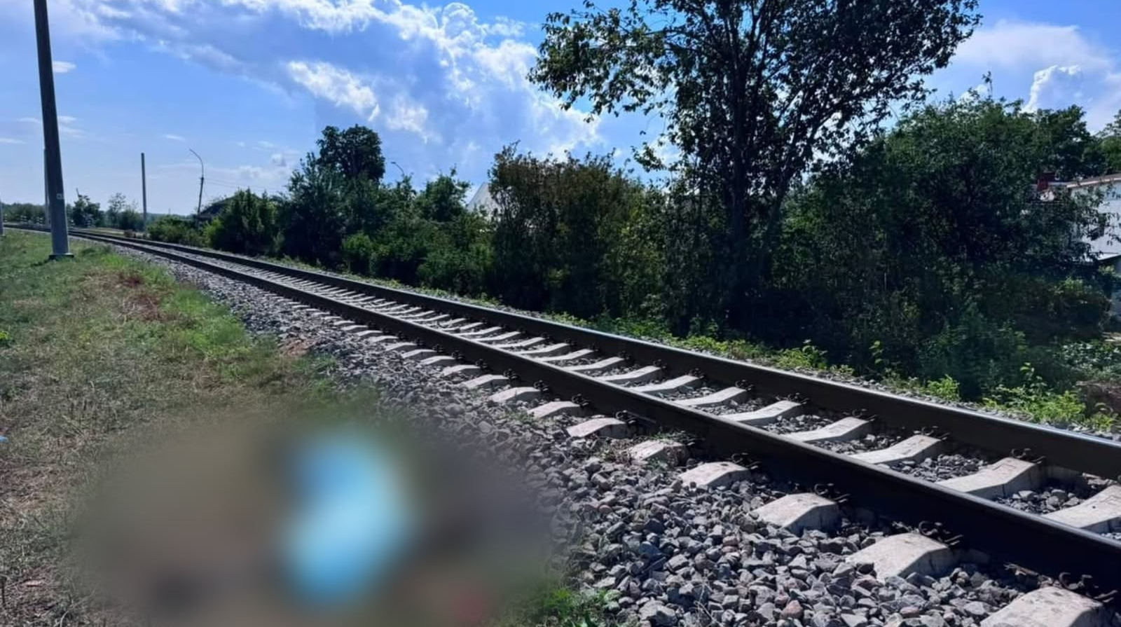 tren atropello Ucrania en la estación de Chop, Zakarpatia, donde un hombre perdió la vida