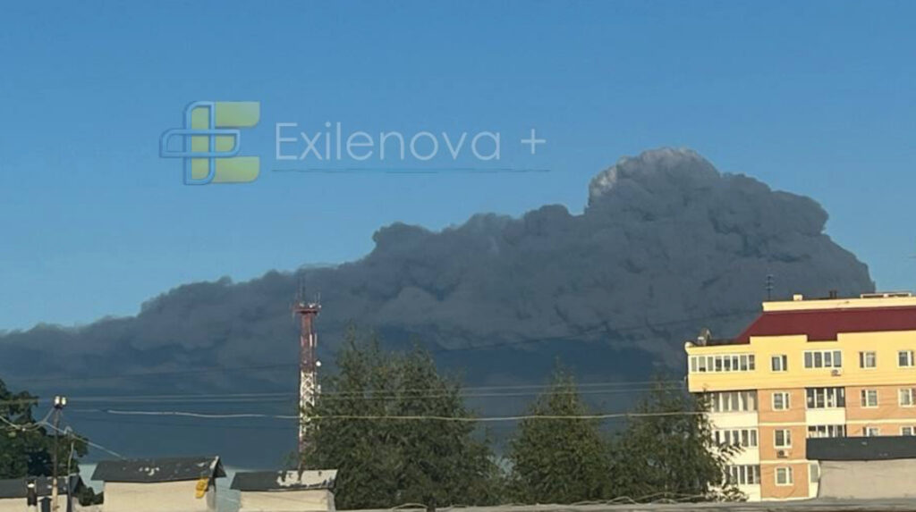 Incendio en centro logístico de Tambov tras ataque de drones en la región rusa