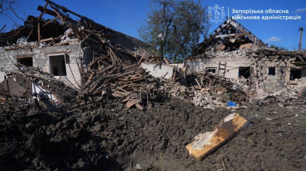 ataque Zaporiyia deja dos heridos incluyendo un menor entre las víctimas del bombardeo