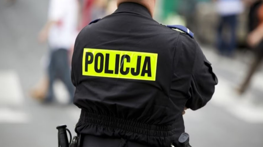 Camión de gran tonelaje detenido por conducción ebrio Polonia en carretera europea