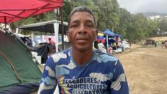 Equipos de rescate buscan desaparecidos tras el terremoto Venezuela entre escombros de edificios destruidos