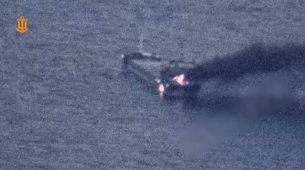 Ataque de drones al mar Negro contra un buque civil en aguas internacionales