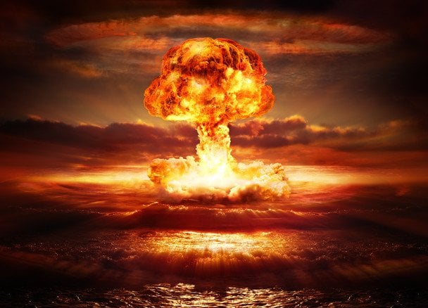 Maletín nuclear presidencial conocido como el balón de fútbol americano usado para autorizar lanzamientos nucleares