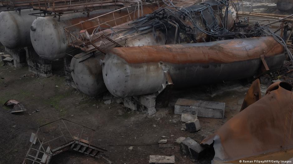ataques Ucrania contra instalaciones de Naftogaz por tercer día consecutivo de bombardeos rusos