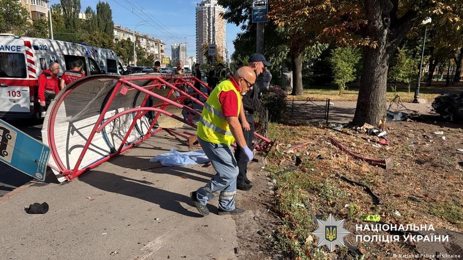 Conductor arrestado tras accidente mortal en Kiev que dejó víctimas en la capital ucraniana