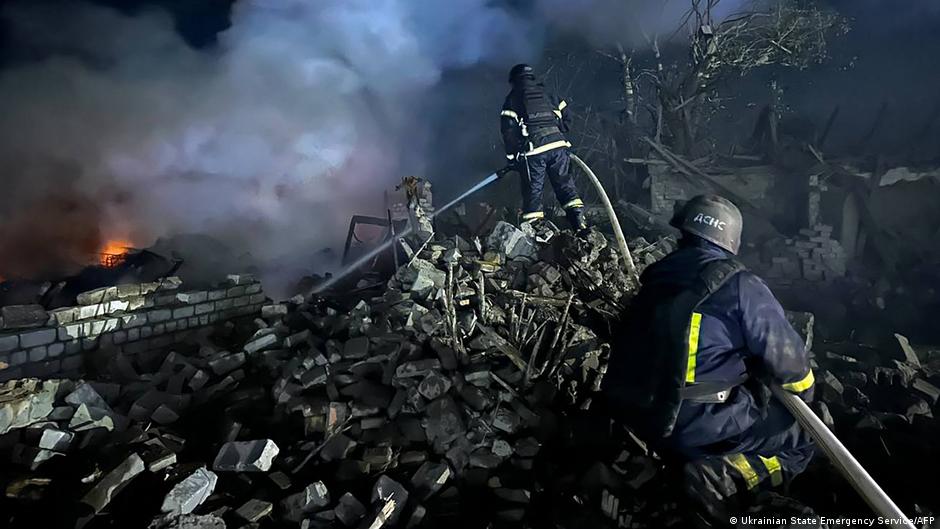 ataque dron Ucrania destruye centro comercial en Kryvyi Rih dejando dos personas muertas