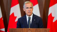 Mark Carney y Donald Trump frente a frente en la guerra comercial Canadá Estados Unidos