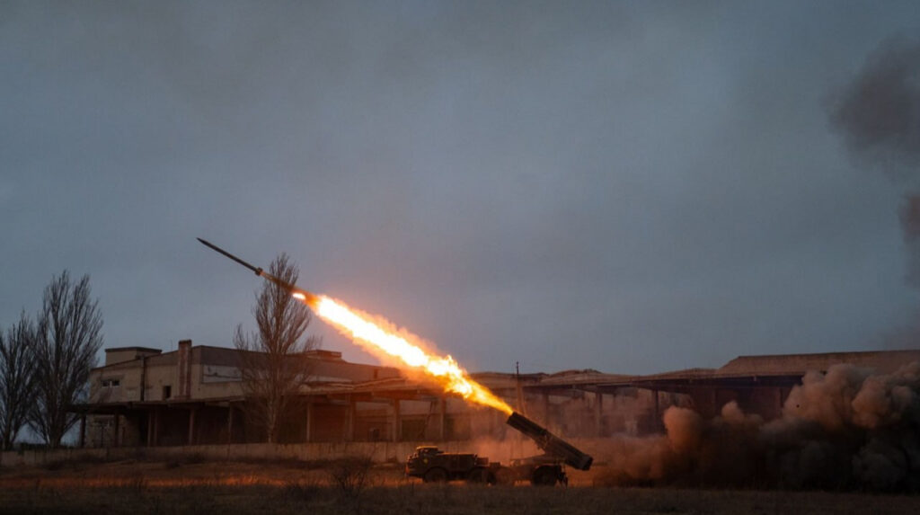 Soldados ucranianos en el frente de guerra Ucrania cerca de Pokrovsk bajo intenso ataque ruso