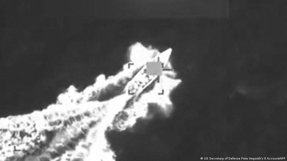Lancha interceptada en el Caribe durante ataque EE.UU. ataque Caribe narcotráfico con cuatro muertos
