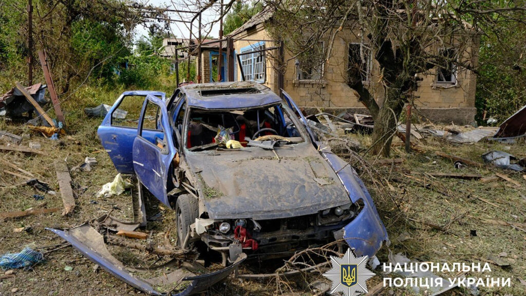 Edificios dañados tras el ataque Kramatorsk que dejó un muerto y destruyó decenas de inmuebles