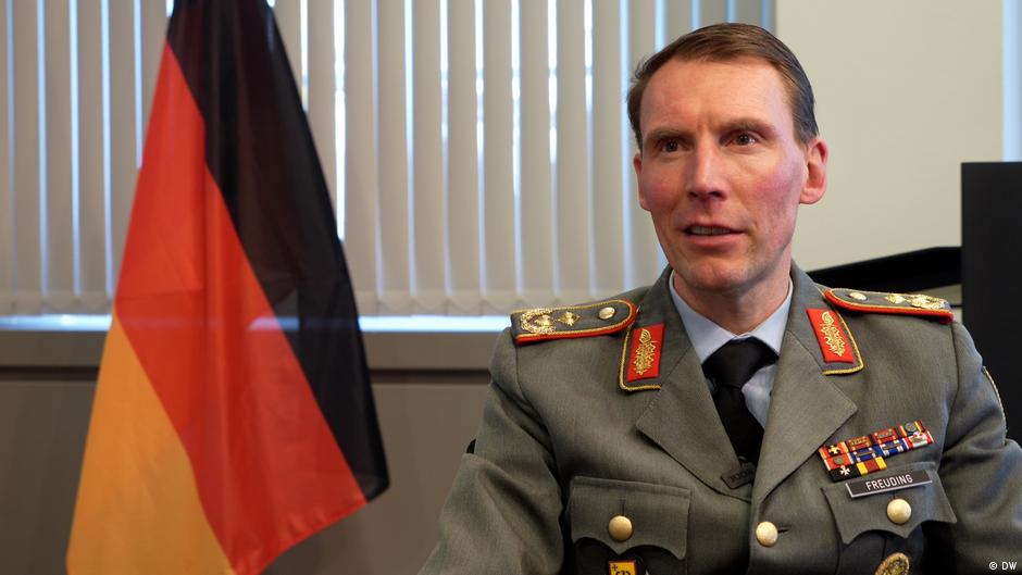 Soldados de la Bundeswehr en maniobras militares durante el proceso de expansión ante la amenaza rusa