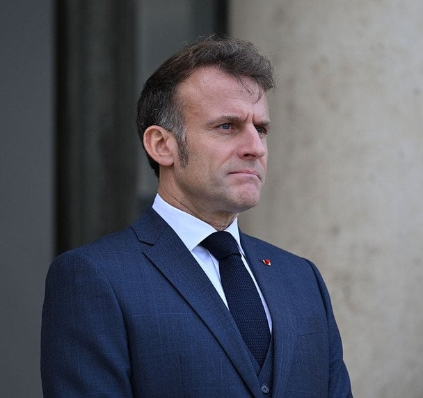 Macron condena el ataque ruso contra la Academia de Ciencias de Ucrania durante el conflicto bélico