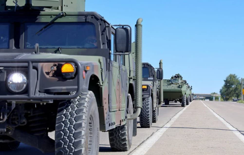 Soldados participan en maniobras Moldavia junto a fuerzas militares de Rumanía y Estados Unidos