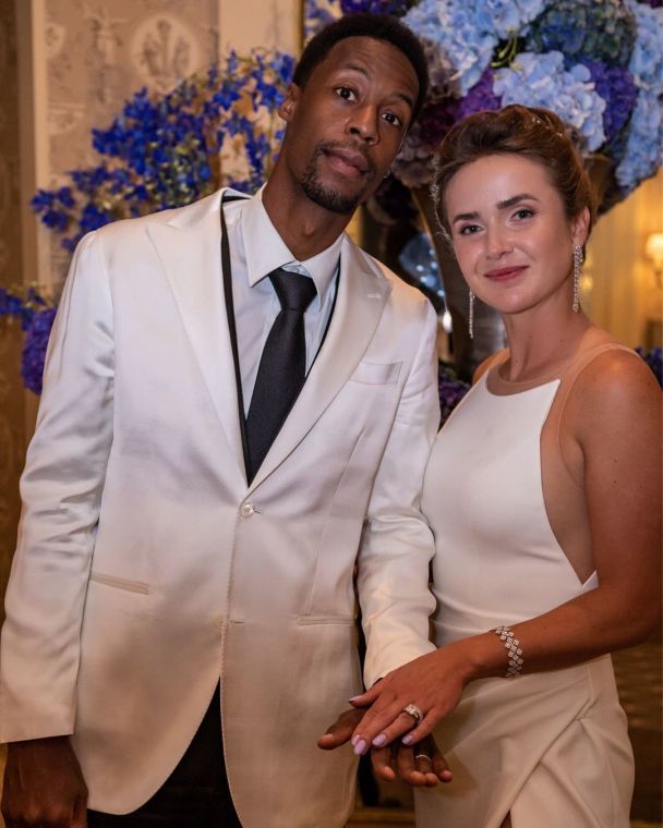Elina Svitolina habla públicamente sobre su divorcio de Gaël Monfils en conferencia