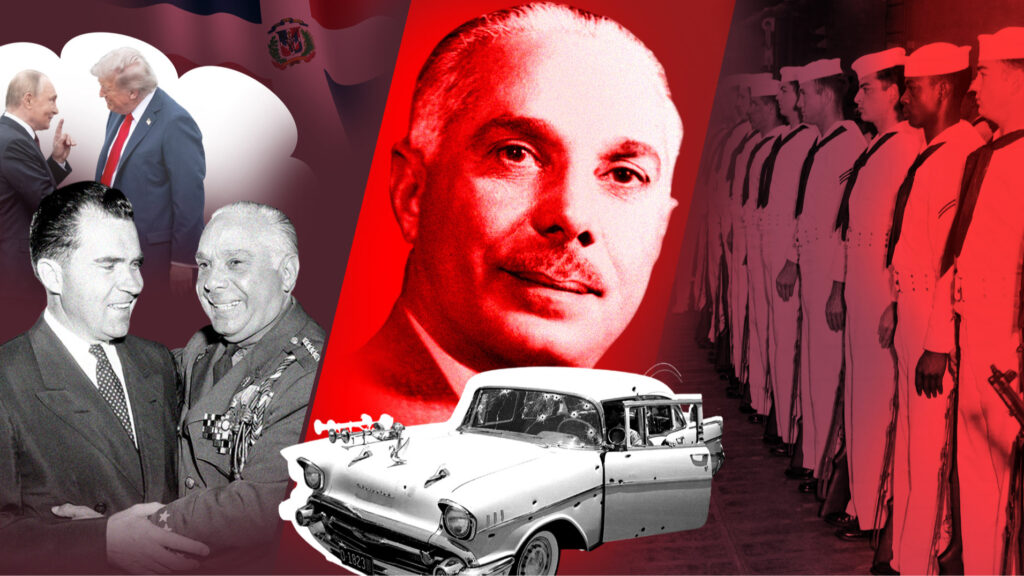 Trujillo dictador de República Dominicana respaldado por Estados Unidos durante décadas de régimen autoritario