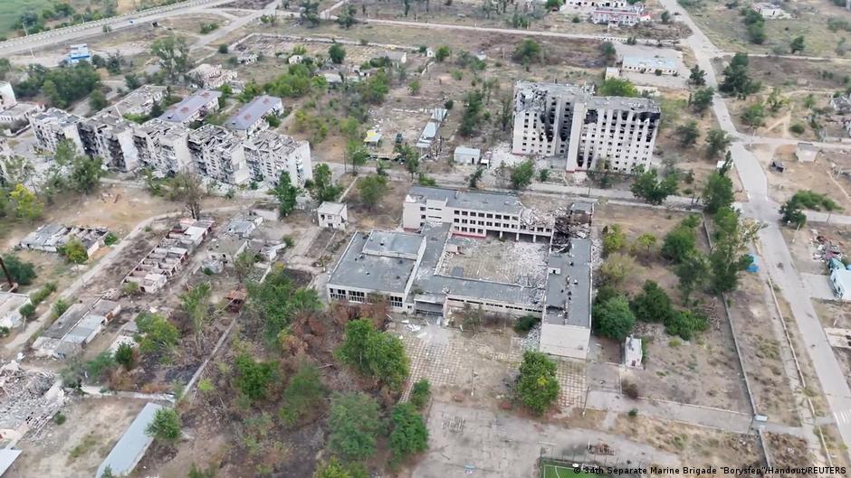 tregua Oleshki ciudad ucraniana bajo ocupación rusa durante el alto el fuego