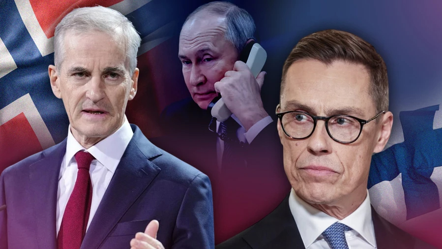Putin en reunión de Putin negociaciones OTAN con líderes de Noruega y Finlandia durante 90 minutos