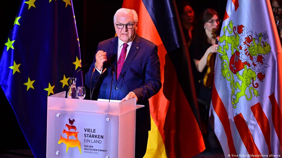 Steinmeier defiende la democracia ante ciudadanos durante el Día de la Unidad Alemana