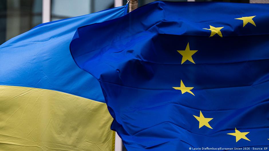 Representantes de la UE y Ucrania firman acuerdo de ayuda UE Ucrania para la financiación de 2026